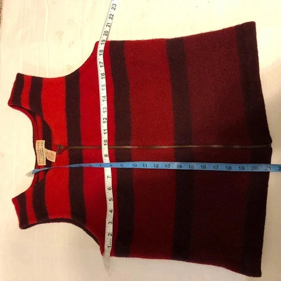 Telluride Clothing 100% Wool Women Vest Size L - Picture 3 of 6